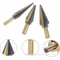 5PCS Step Drill Bit Set